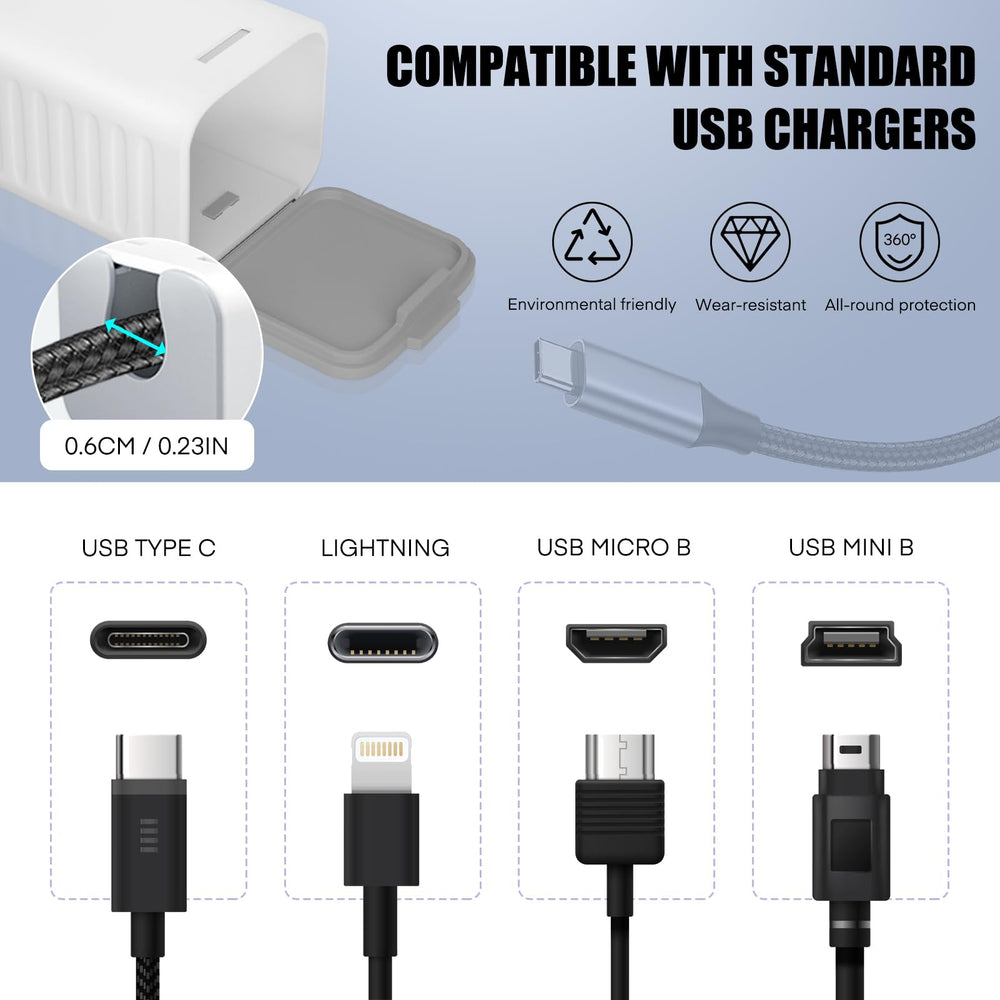 FYY cord cover bottom slot secures cords for neat, safe setup.