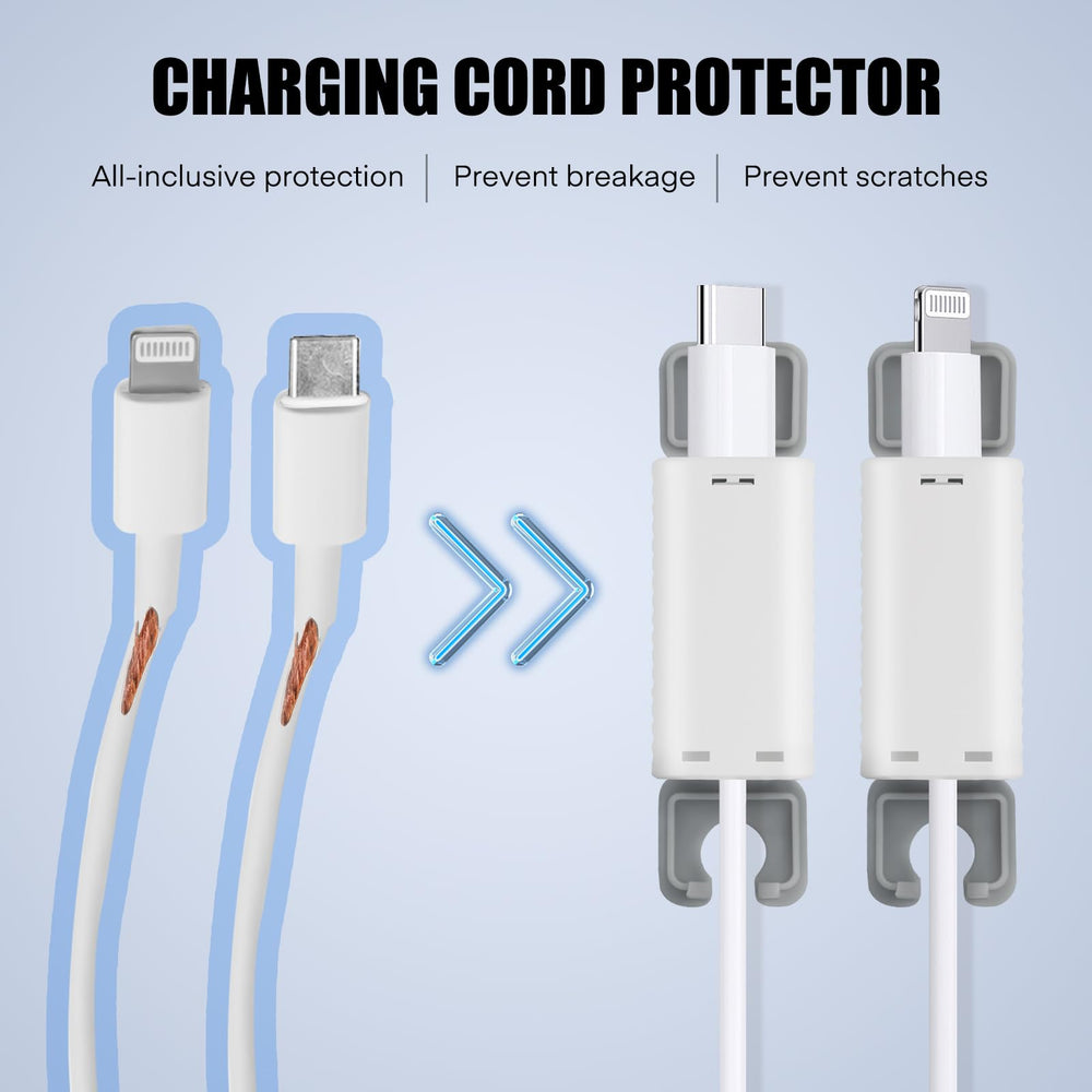 FYY cord cover universal fit supports many USB charge cables for safer charging.