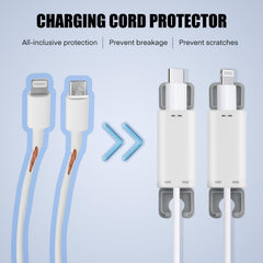 FYY cord cover universal fit supports many USB charge cables for safer charging.