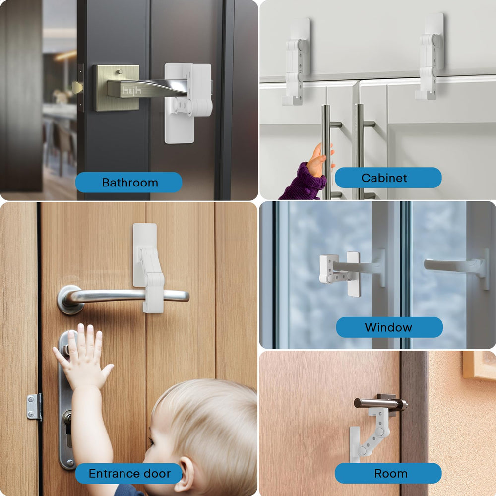 FYY home setup with multiple locks enhances kid safety and simple installation.