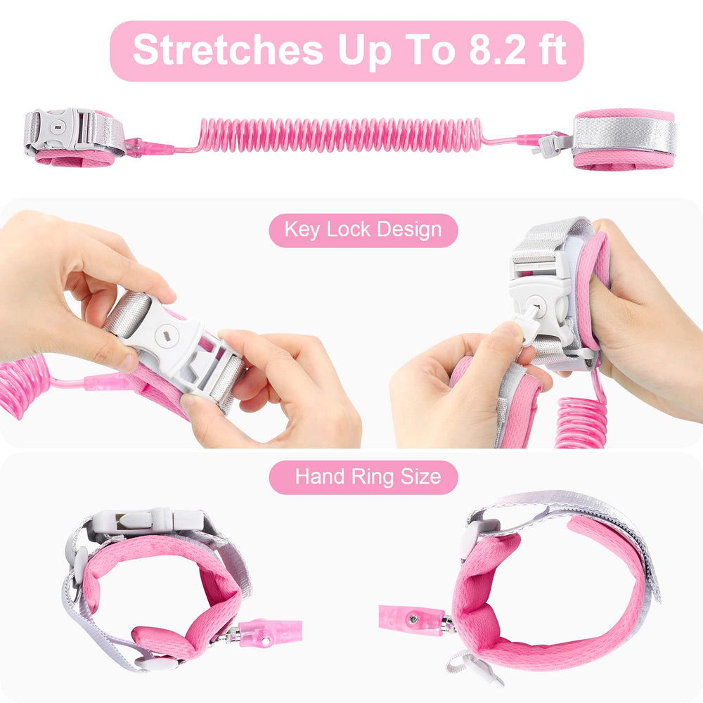 Fzbjayoon stainless-steel connector 360 rotating keeps movement flexible.