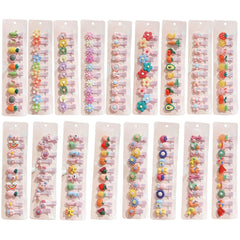 FZBNSRKO animal-patterns hair clips provide secure gentle hold for delicate infant hair