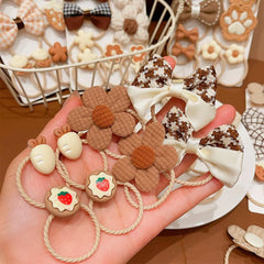 FZBNSRKO cartoon-figures hair ties add playful charm while securing hair all day.