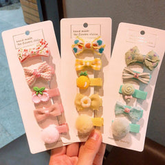 FZBNSRKO colorful bow hair clip for quick, versatile styling.