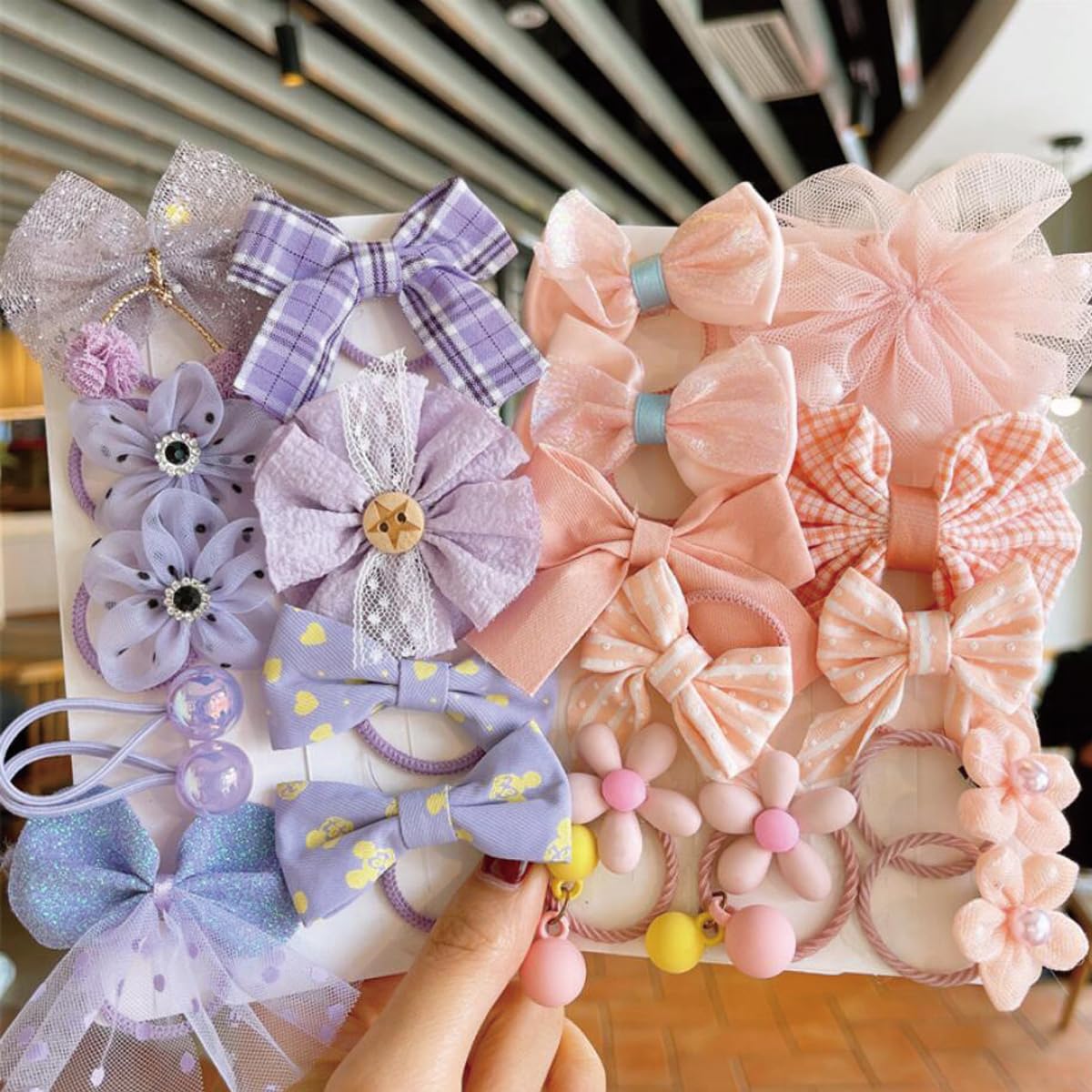 FZBNSRKO elastic hair ties—long-lasting hold without snagging