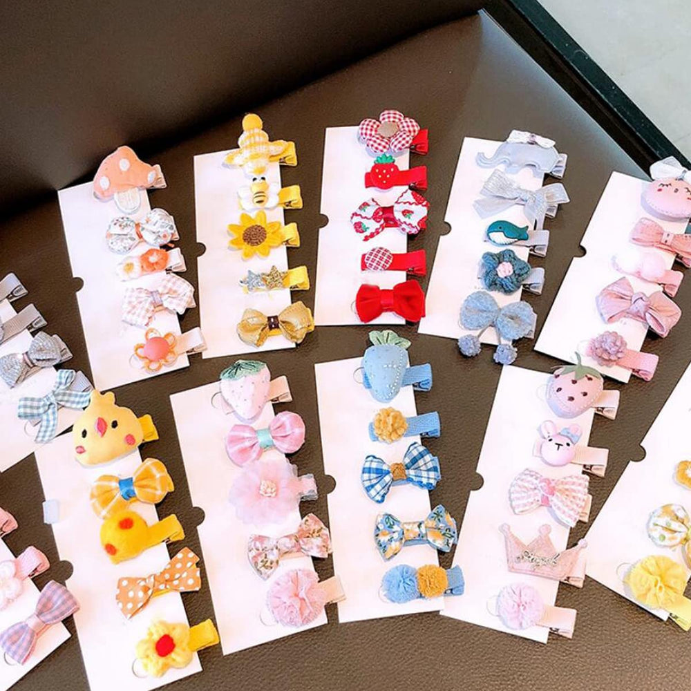 FZBNSRKO hair clips animal pattern—cute accents while keeping hair in place.
