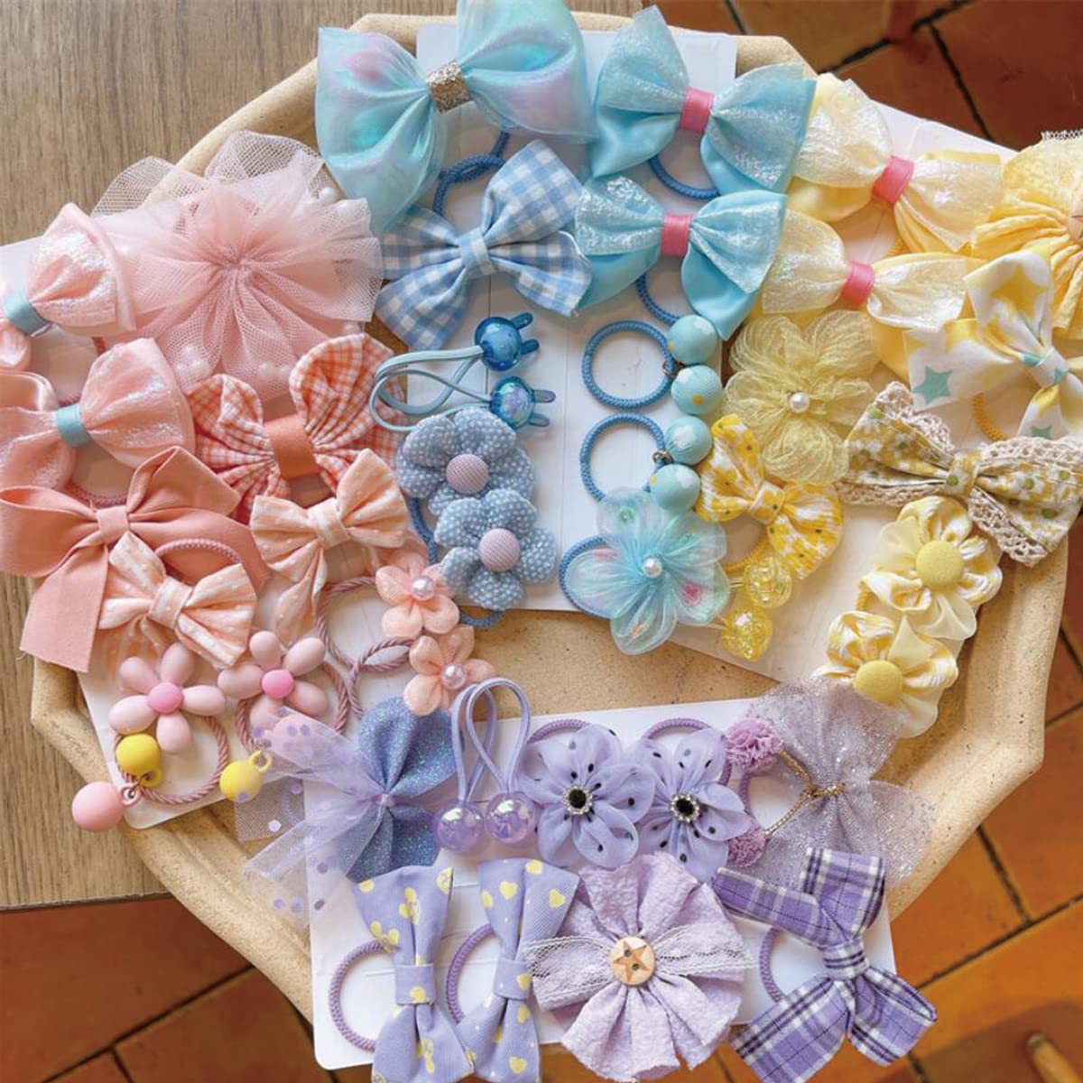 FZBNSRKO ponytail accessory—pairs included for coordinated looks