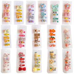 FZBNSRKO velvet ribbon hair clip pack with soft grip for gentle daily styling.