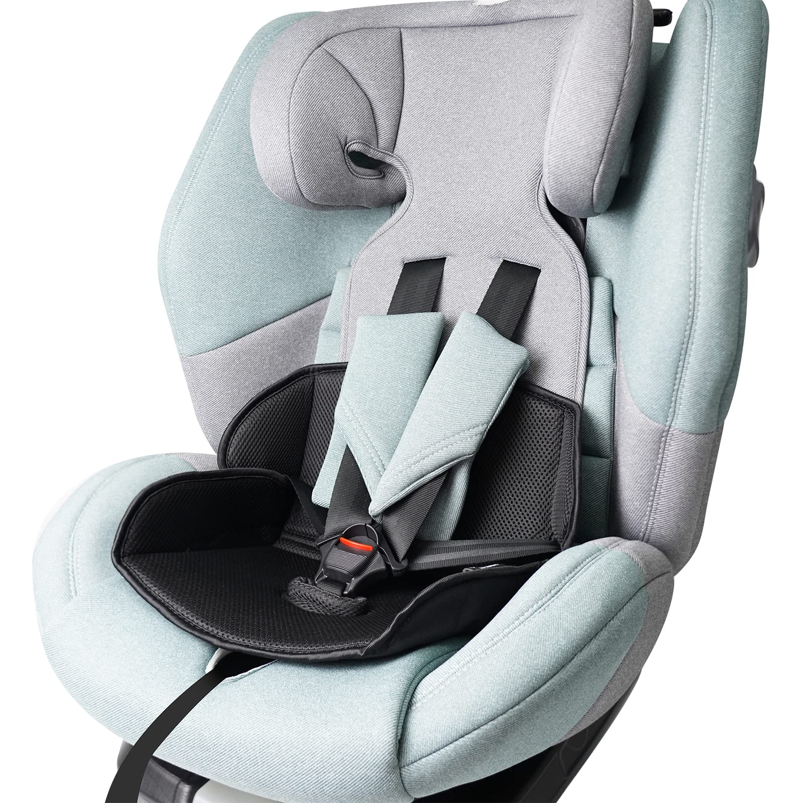 G Ganen Baby Piddle Pad in stroller setup for versatile protection