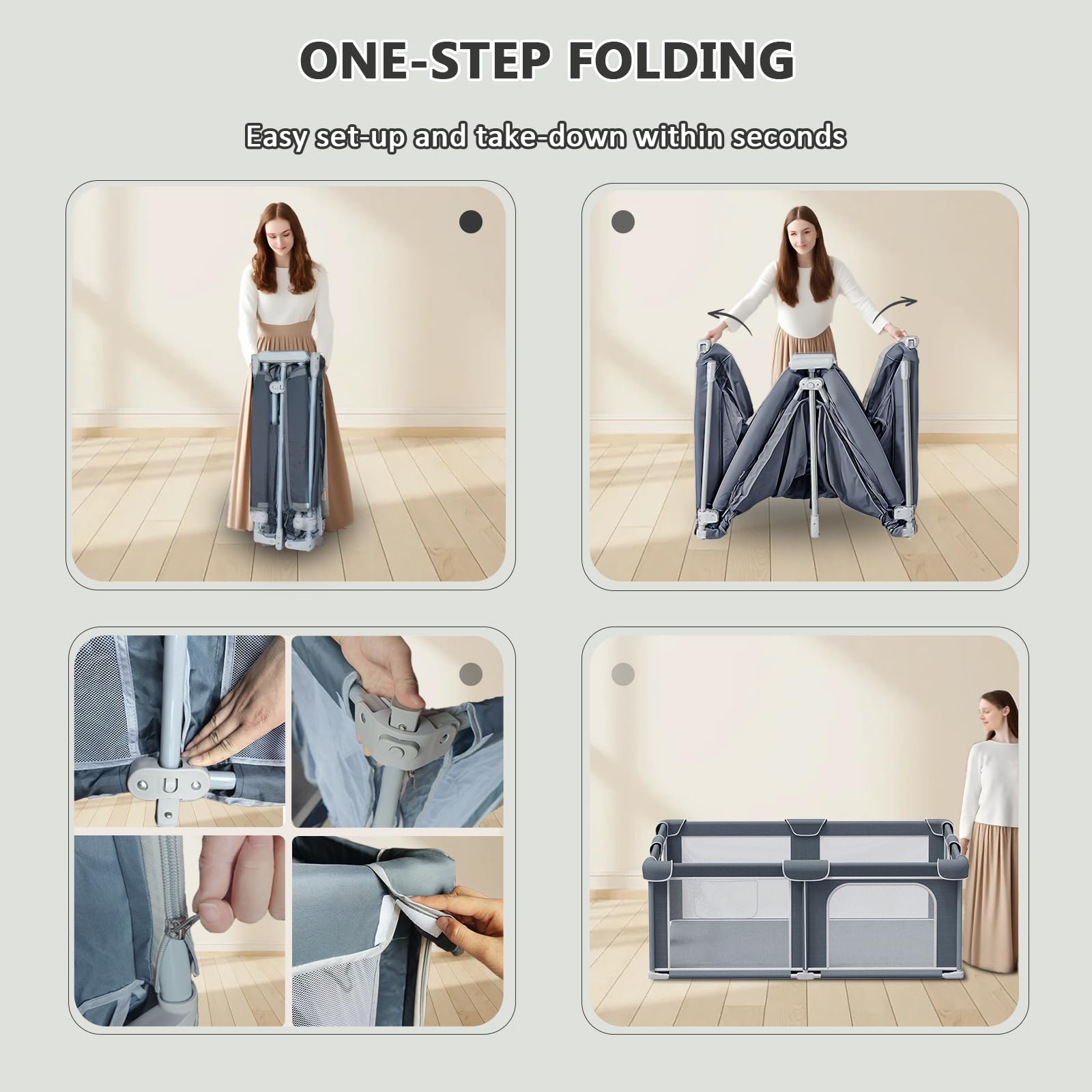 G TALECO GEAR foldable mat adds comfort during playtime and setup