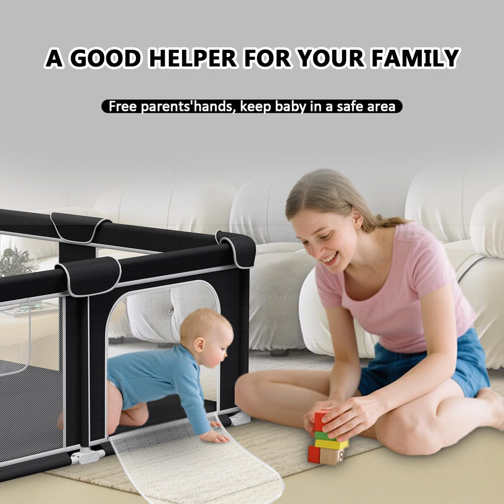 G TALECO GEAR foldable playpen tote bag enables easy transport and on the go use