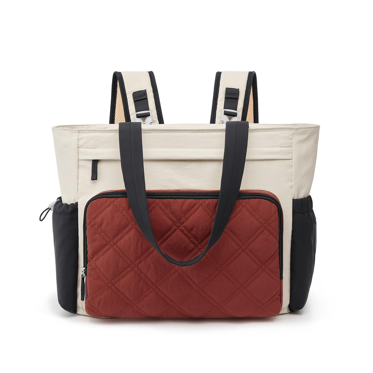G4Free 3-in-1 diaper bag front view with spacious compartments for baby gear.