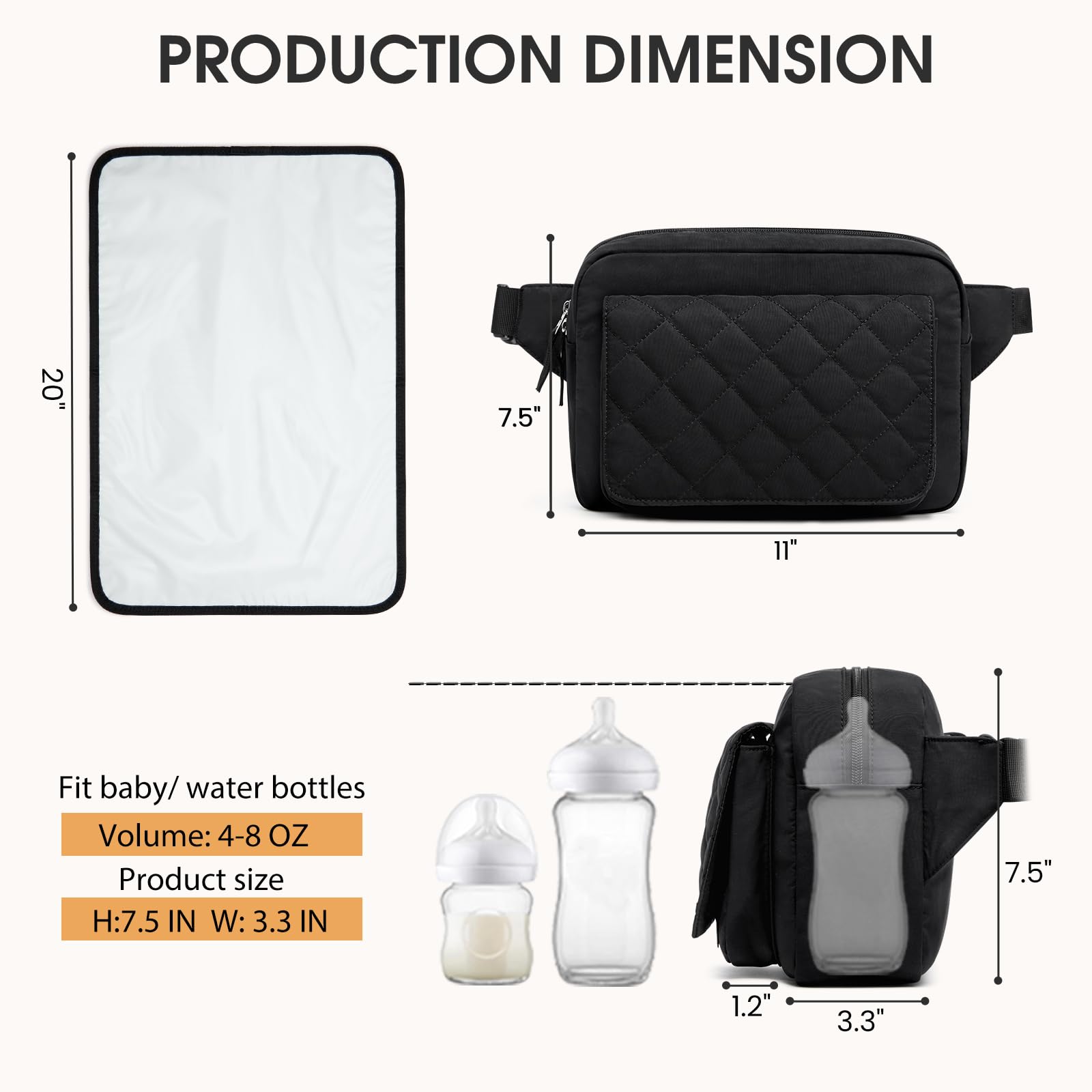 G4Free water-repellent EVA changing pad ensures comfortable diaper changes.