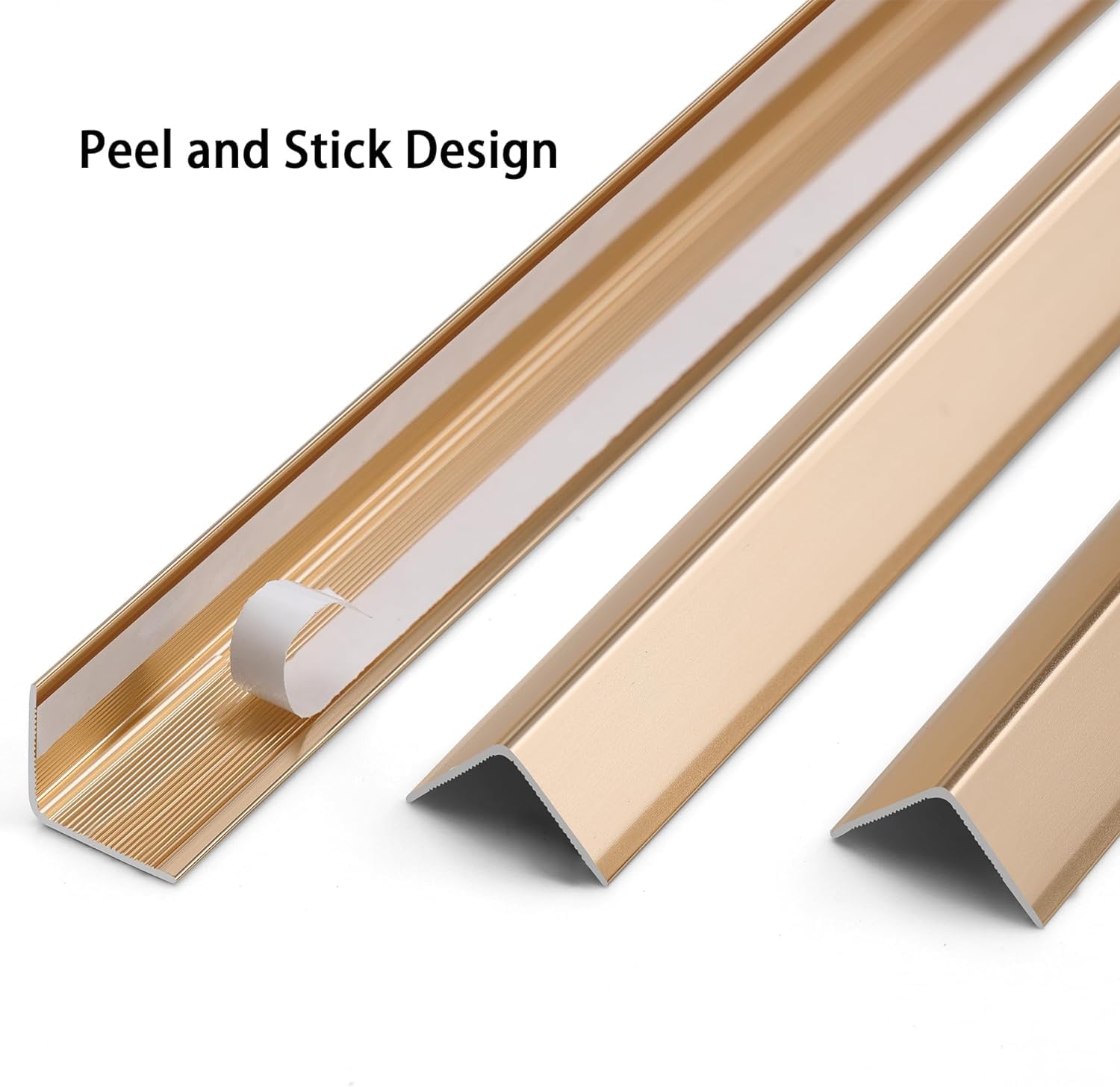 Gaahing L-molding suitable for indoor and outdoor use with corrosion resistance.