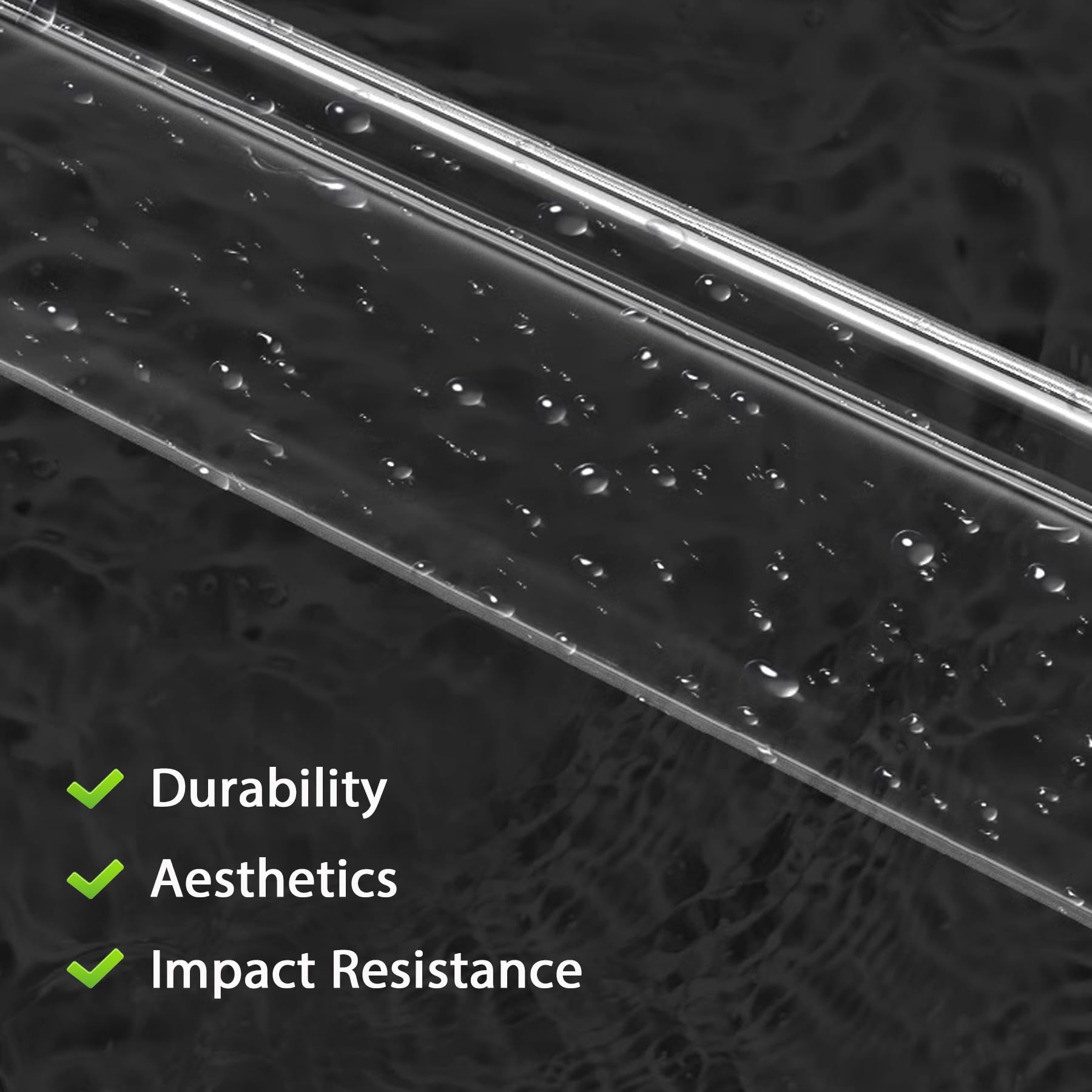 Gaahing transparent PC material highlights durable, odorless, impact-resistant design