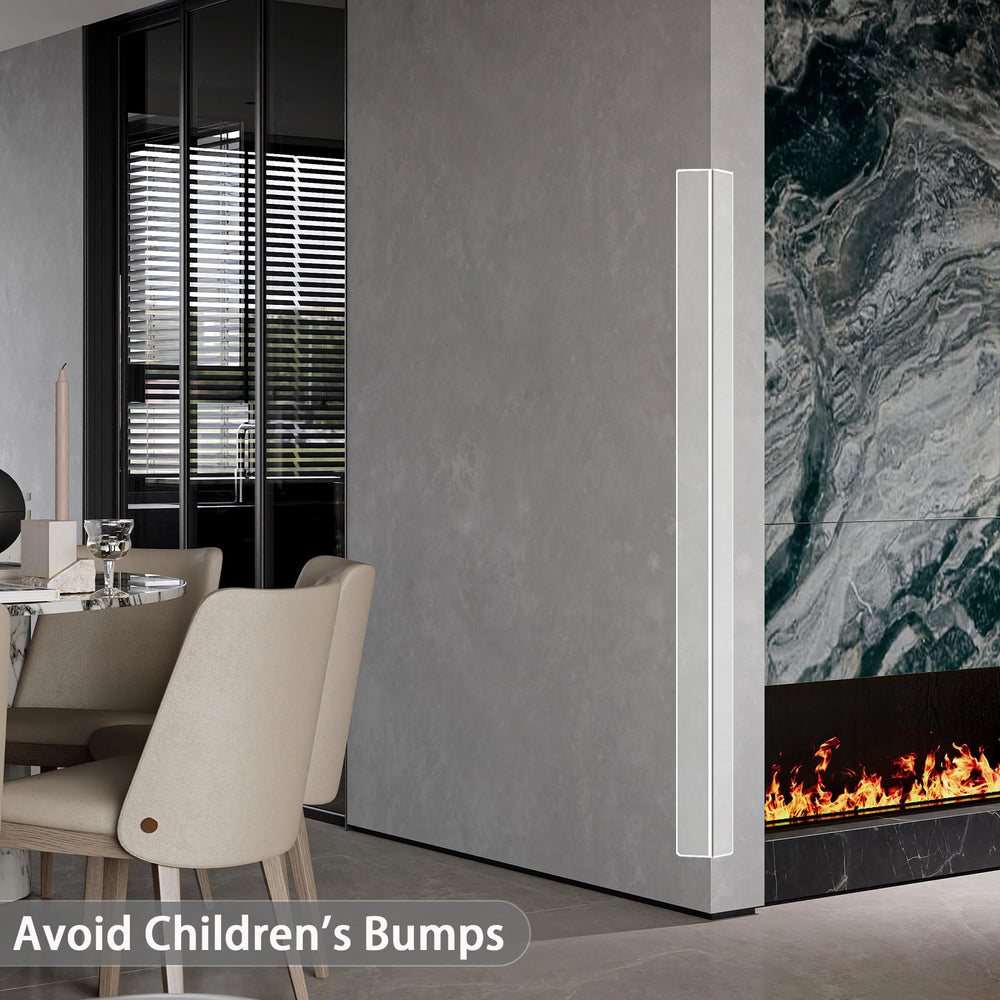 Gaahing wall protection closeup emphasizes non-yellowing, transparent shielding