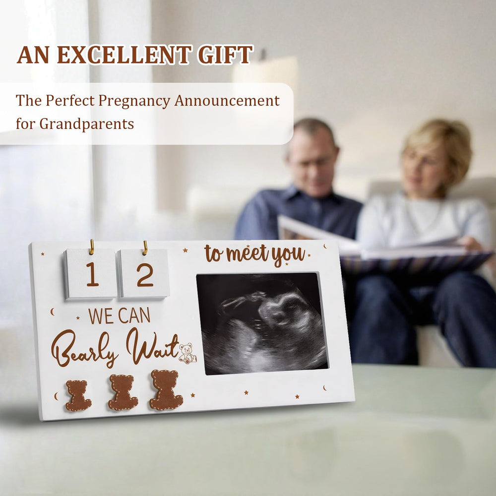 Gaahkai sonogram frame gift-ready packaging enhances presentable keepsake for baby announcements.