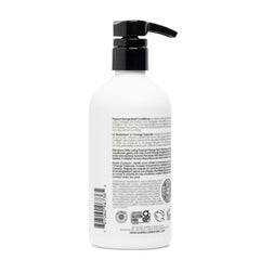Gabriel Cosmetics Clean Kids Naturally Conditioner label closeup showing vegan and cruelty-free claims