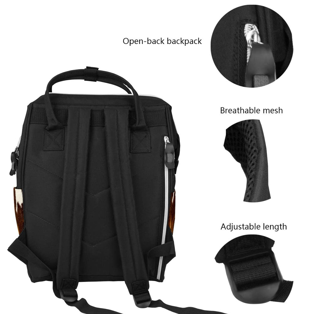 GACTIVITY backpack mode demonstrates versatile hands-free carry for busy parents.