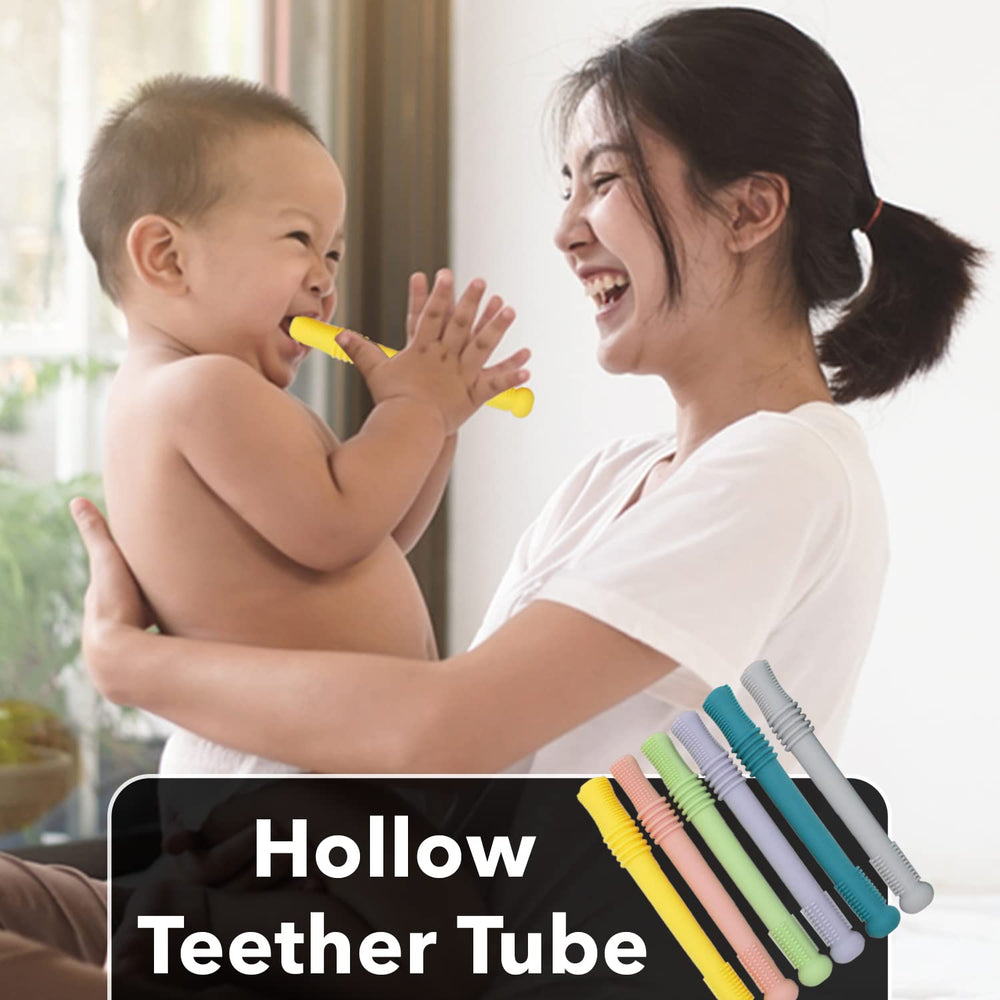 Gadgetime USA Pack-of-6 Teethers varied colors display for family use and value