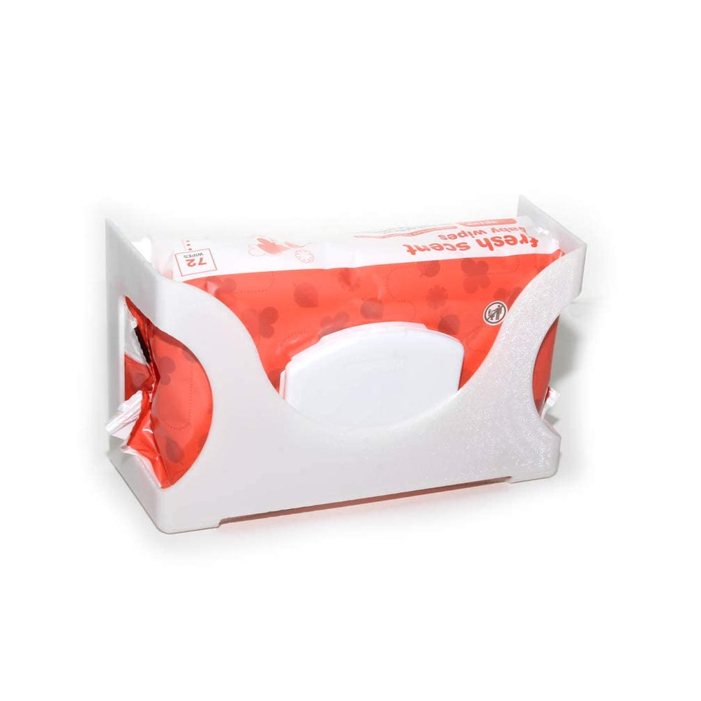 Gadjit fits standard wipe packages up to 7.5 x 4.5 x 2.5 inches