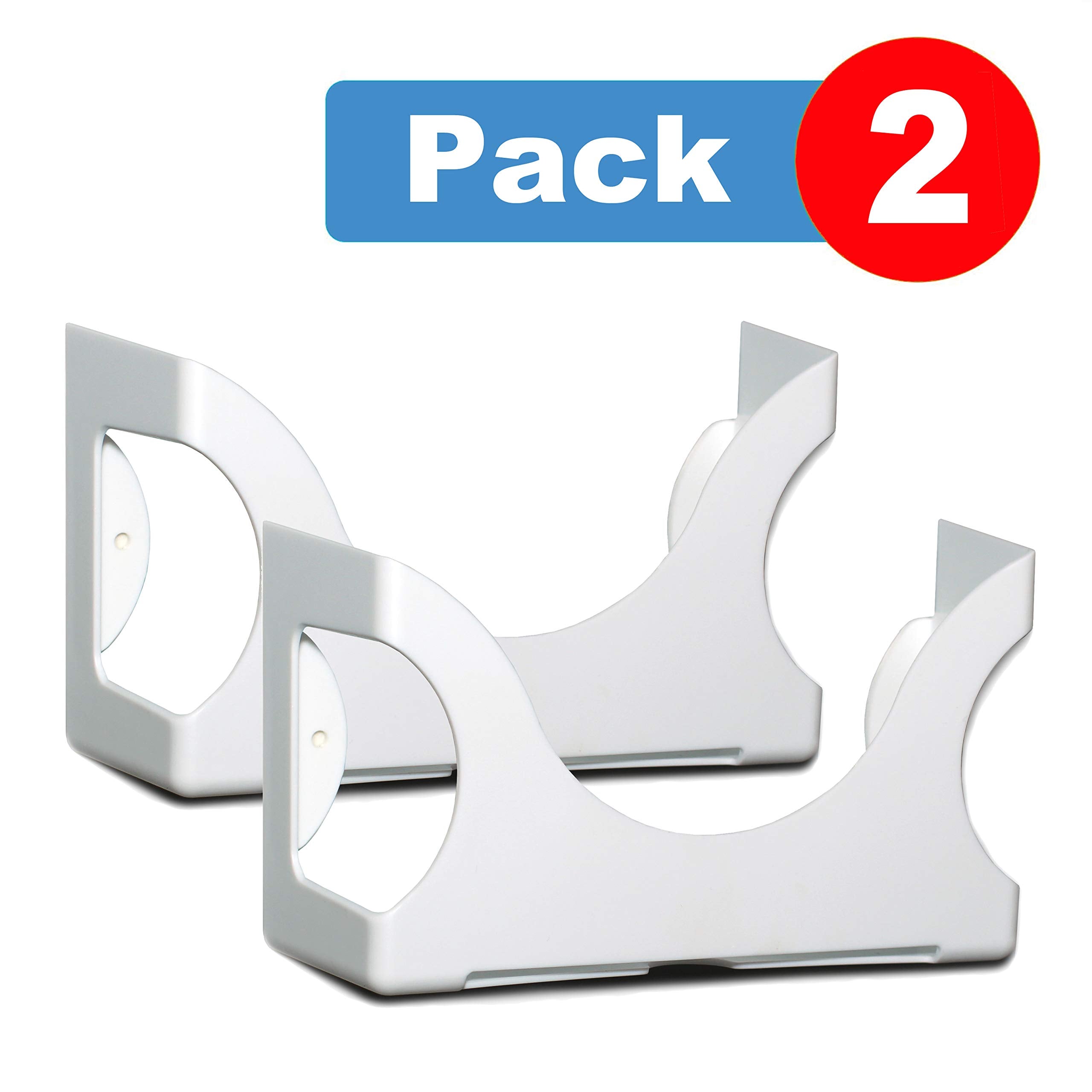 Gadjit wall-mount dispenser with included screws makes setup quick