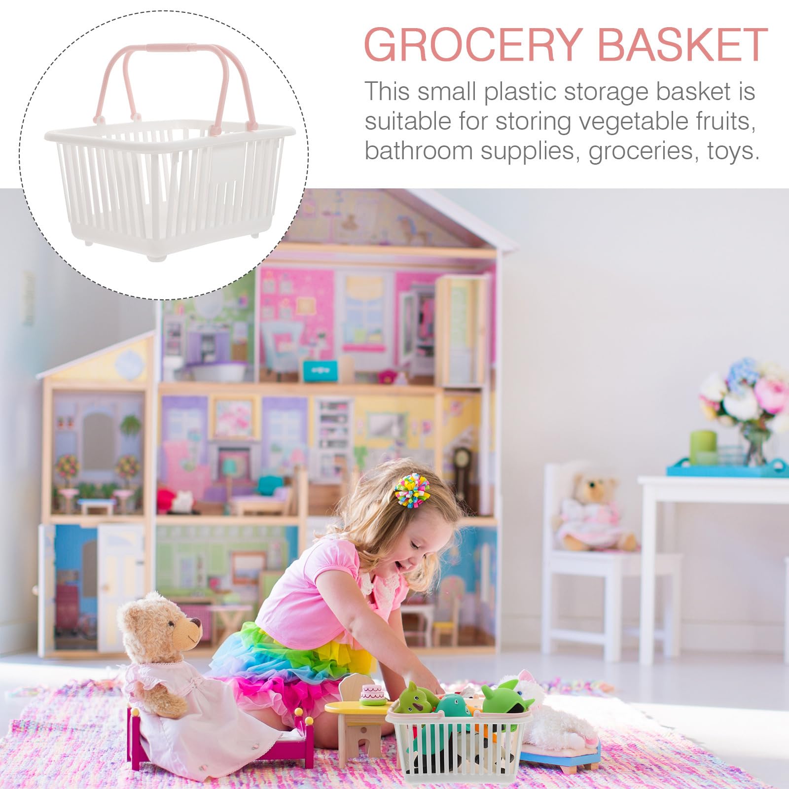 Gadpiparty easy-clean rinse-friendly basket for quick cleanup after outings