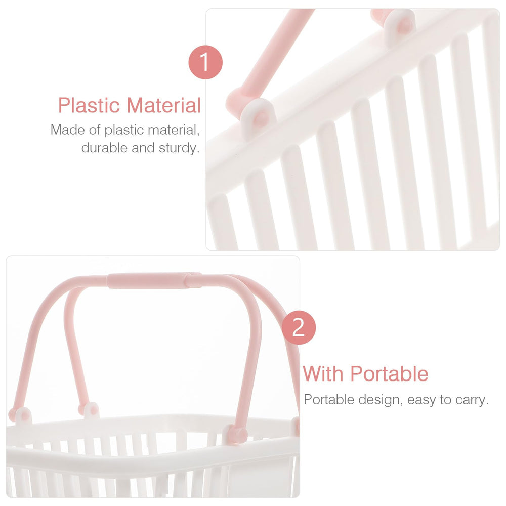 Gadpiparty kids grocery baskets white neatly organize snacks for kids