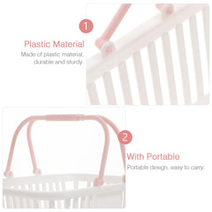 Gadpiparty kids grocery baskets white neatly organize snacks for kids