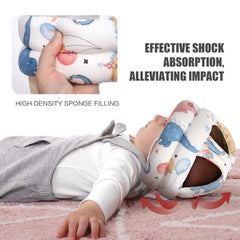GAGAGIGO baby helmet adjustable strap demonstrates customizable fit for growing infants.