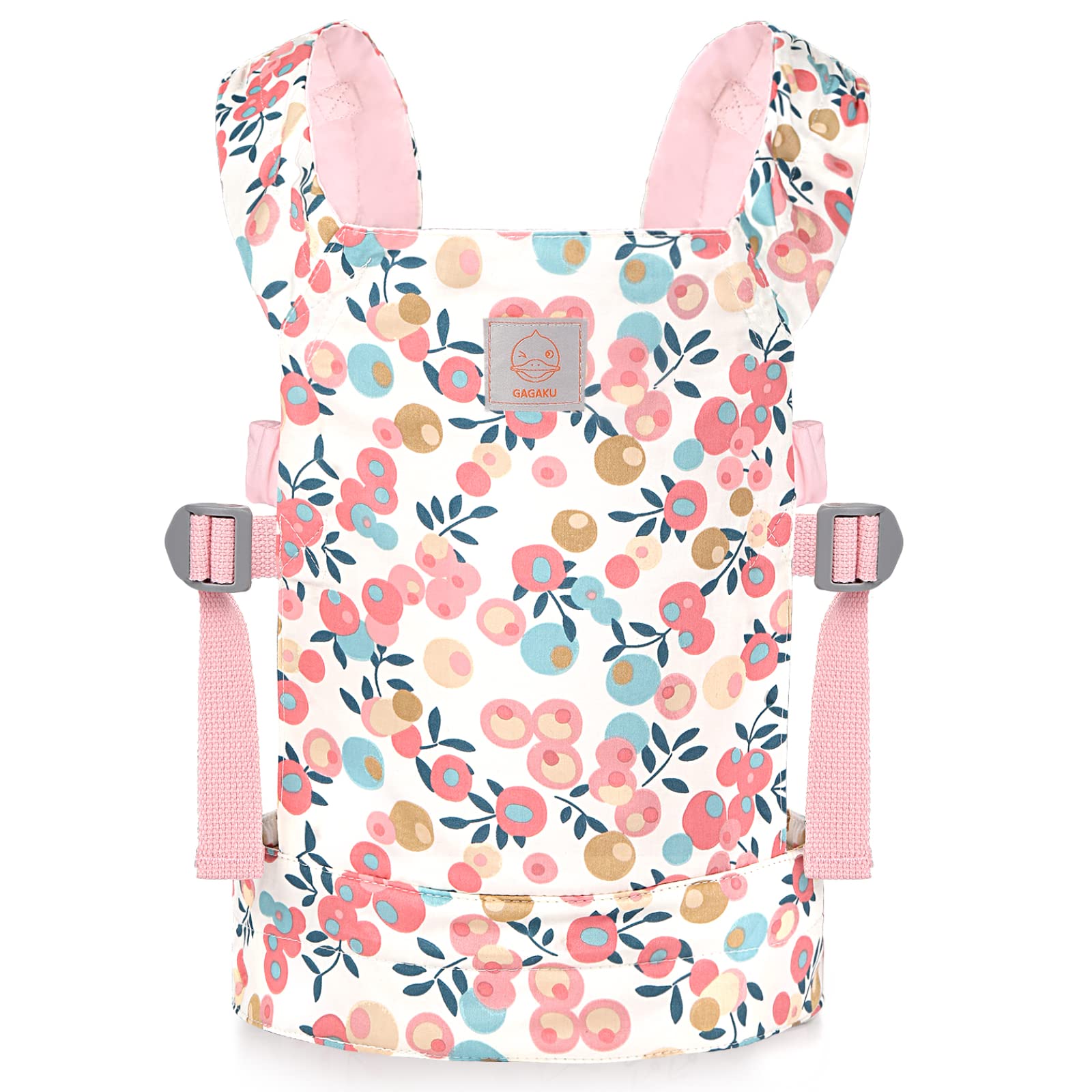 GAGAKU baby doll carrier with soft cotton lining for gentle, skin-friendly play.