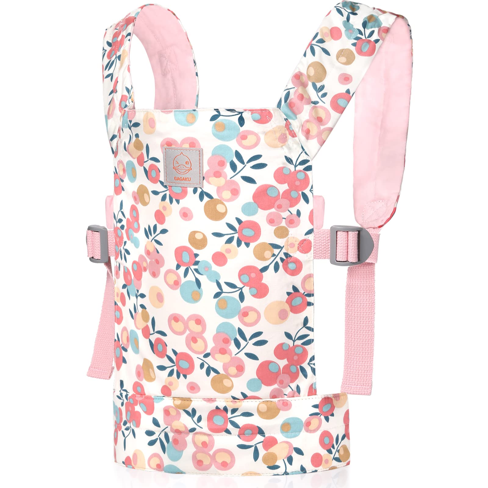 GAGAKU doll carrier dimension highlights compact size for small dolls.
