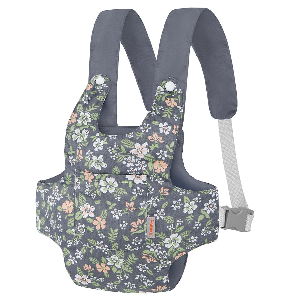 GAGAKU doll carrier gray leaf gift idea for kids and dolls