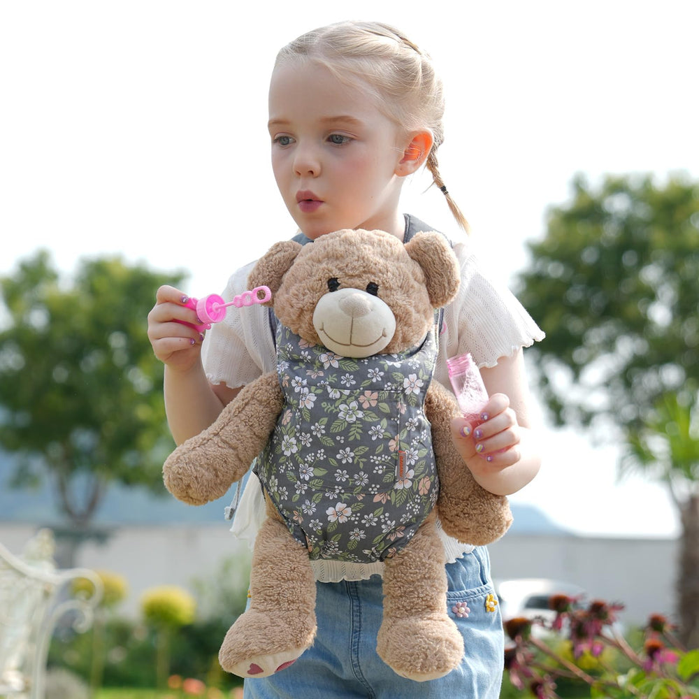 GAGAKU carrier gray leaf front pocket stores small accessories for quick play