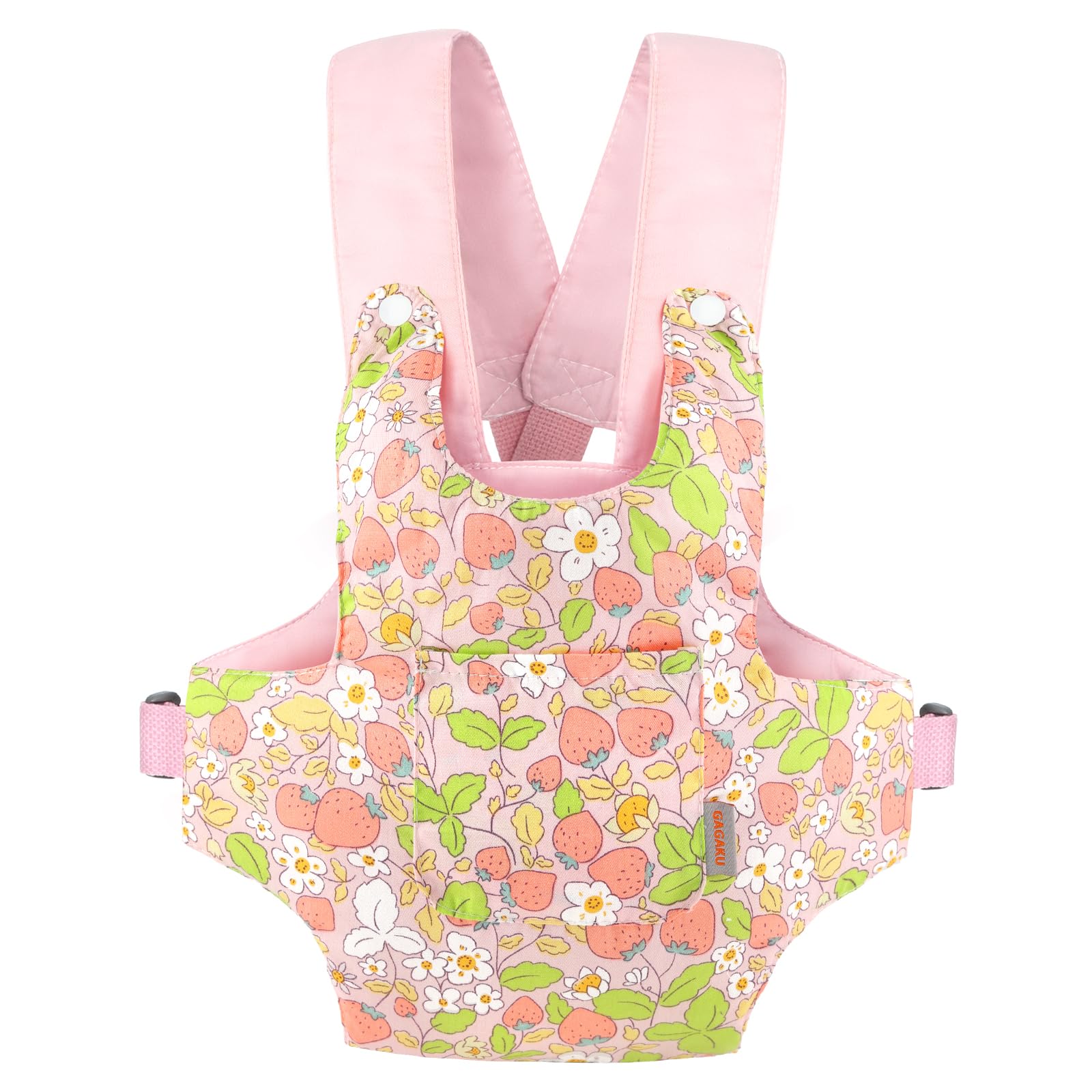 GAGAKU soft cotton carrier delivers breathable comfort during long pretend-play sessions.