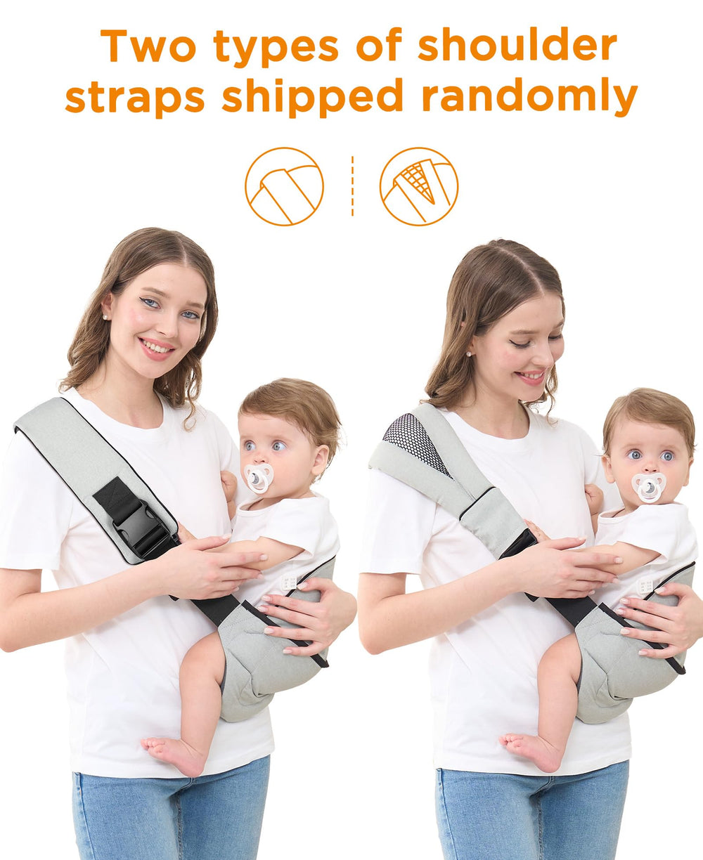 GAGAKU toddler carrier shows easy 3-step operation for quick secure setup.