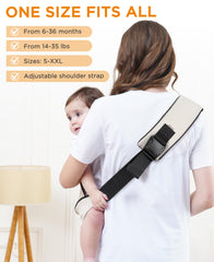 GAGAKU toddler carrier enlarged anti-slip base reduces slips during outings