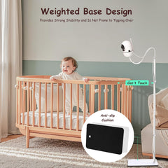 GAHOGA 69-inch floor stand with stable heavy base for reliable monitoring.