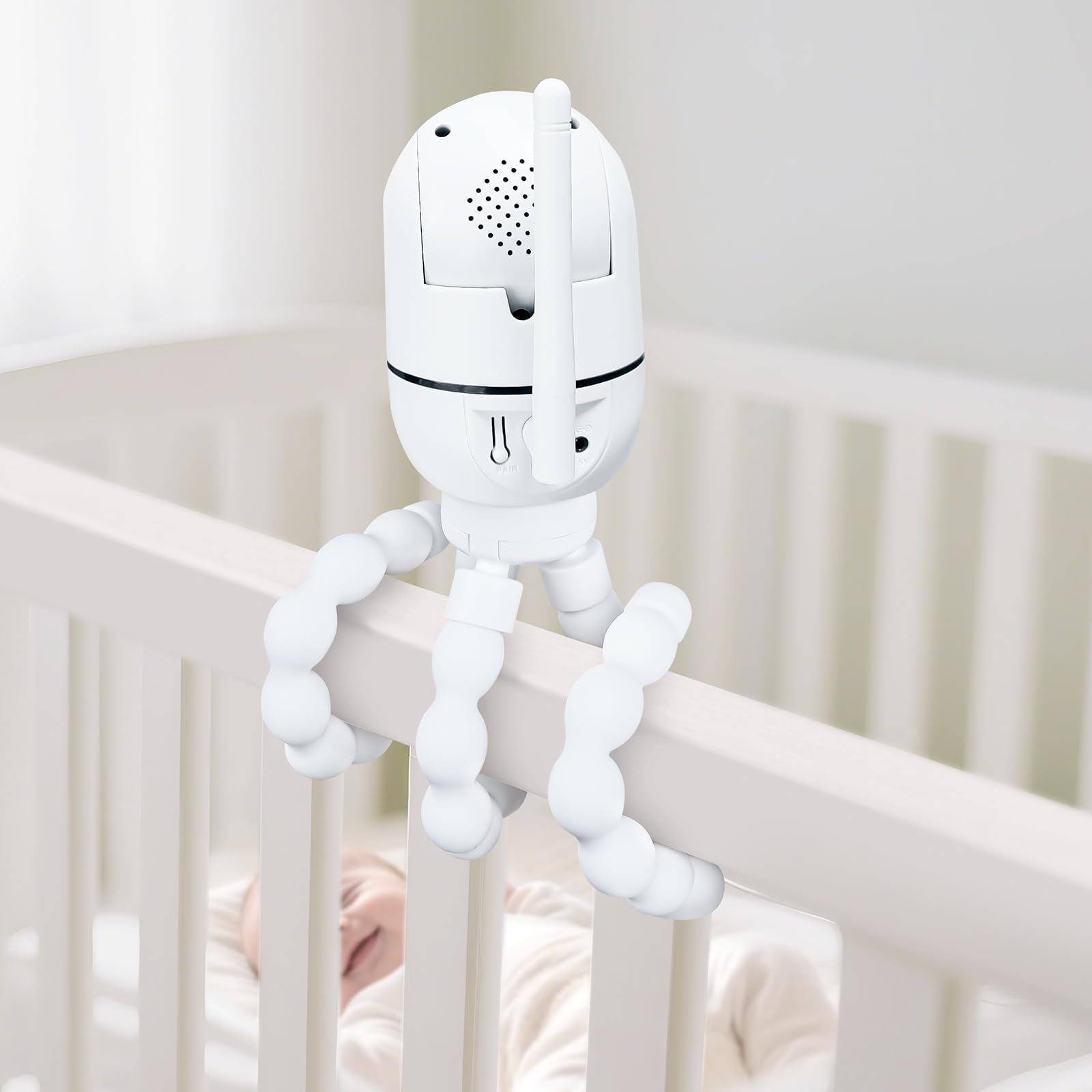 GAHOGA upgraded baby monitor mount durable-iron-coating view conveys sturdy construction and long-lasting support