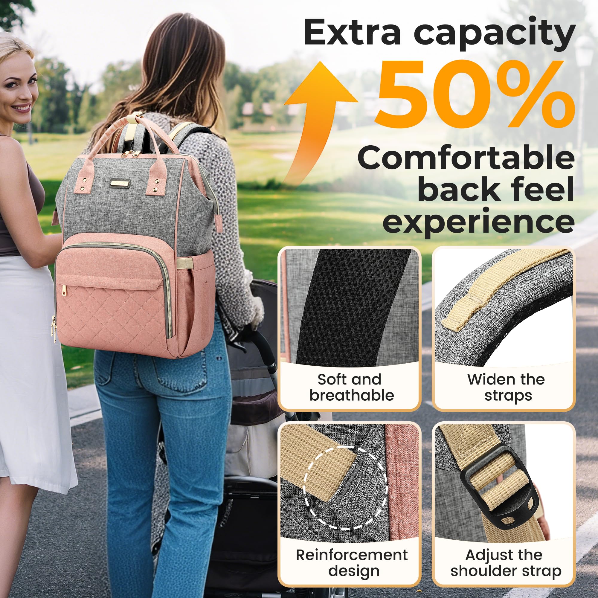 GAIVP bag folds compactly and stores easily in luggage for long trips