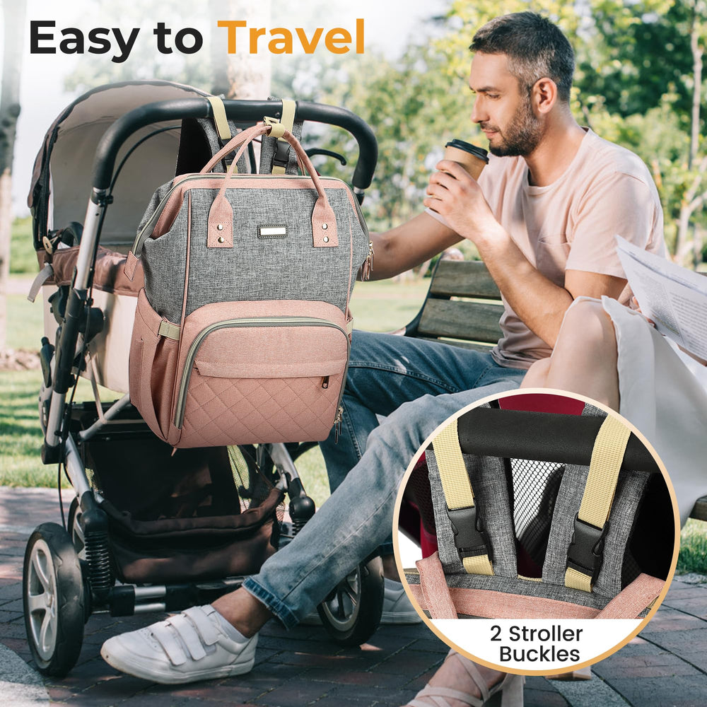 GAIVP stroller straps free your hands during airport travel