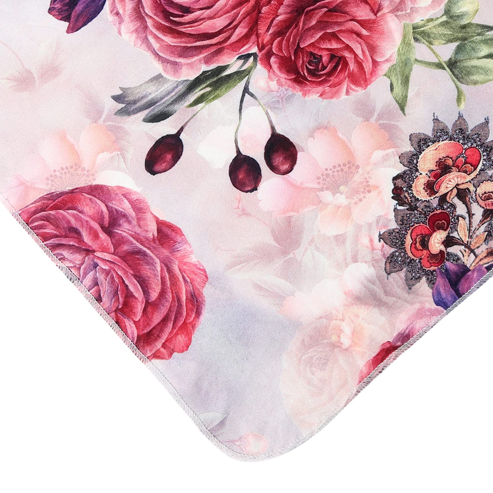 Galabloomer rose receiving blanket used in a calm close-up suitable for lifestyle shoots.