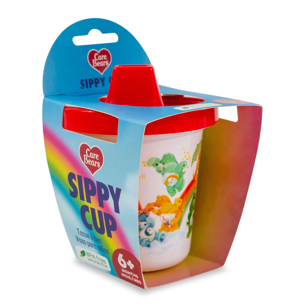 GAMAGO Care Bears Sippy Cup hand-wash-only care keeps cleaning simple.