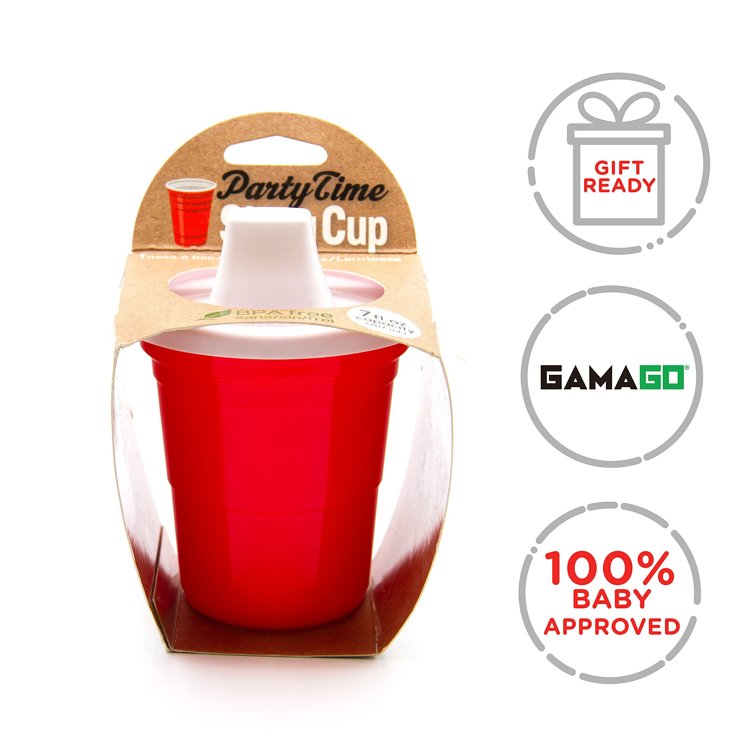 GAMAGO Party Time sippy cup official collectible for kids' early memories