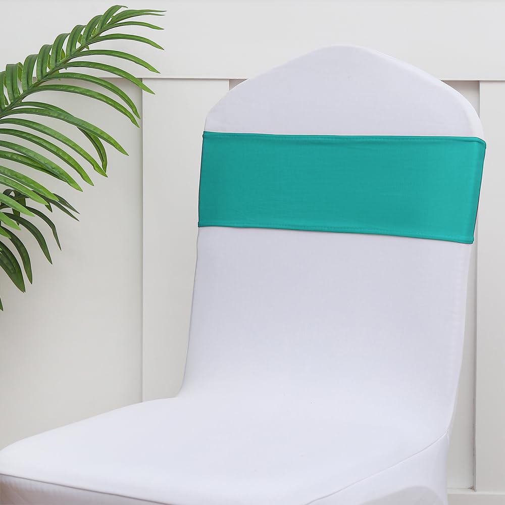 Gankar packaged teal sash on-chair display illustrates easy setup for versatile venues