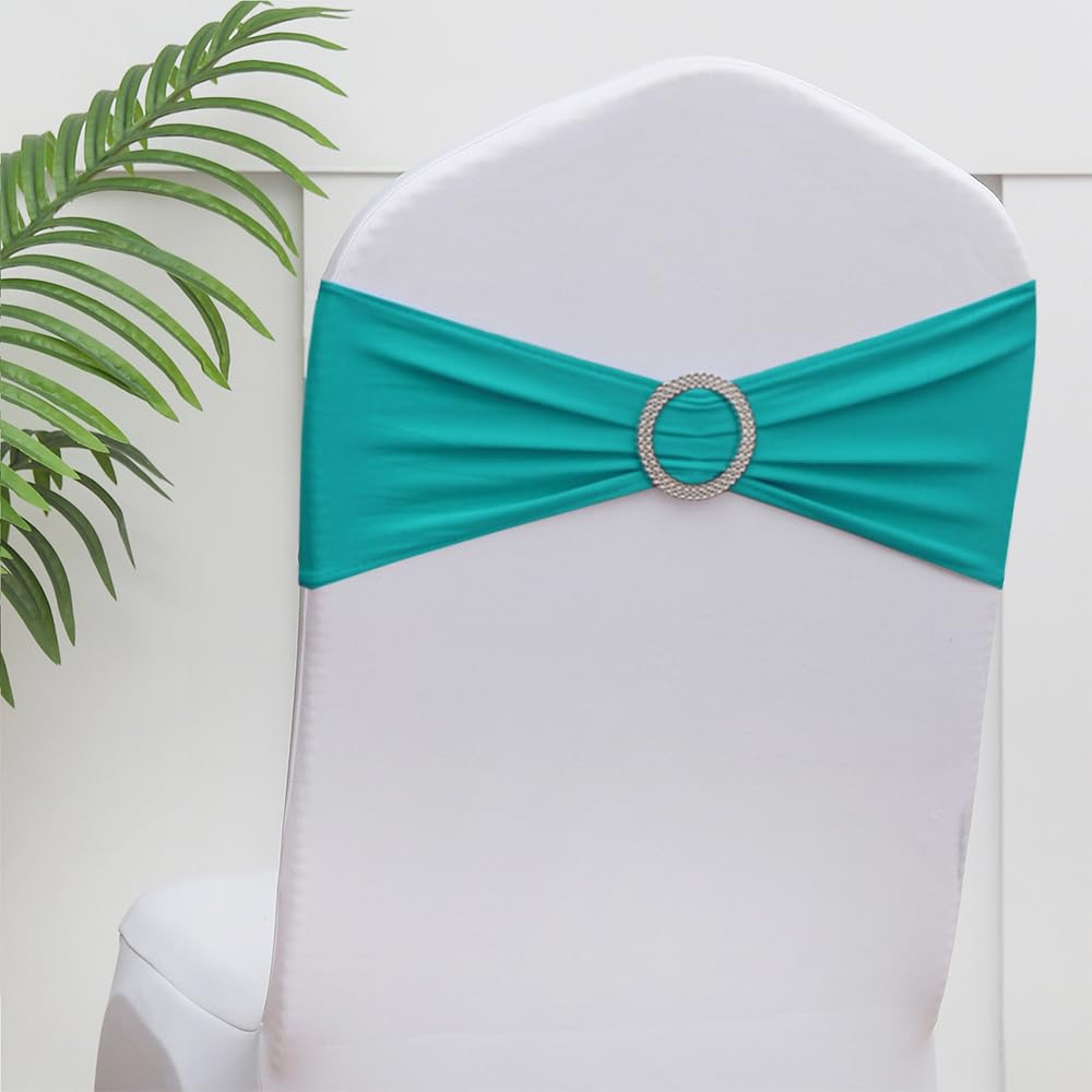 Gankar teal sash in wedding setup shows reusable decor across celebrations