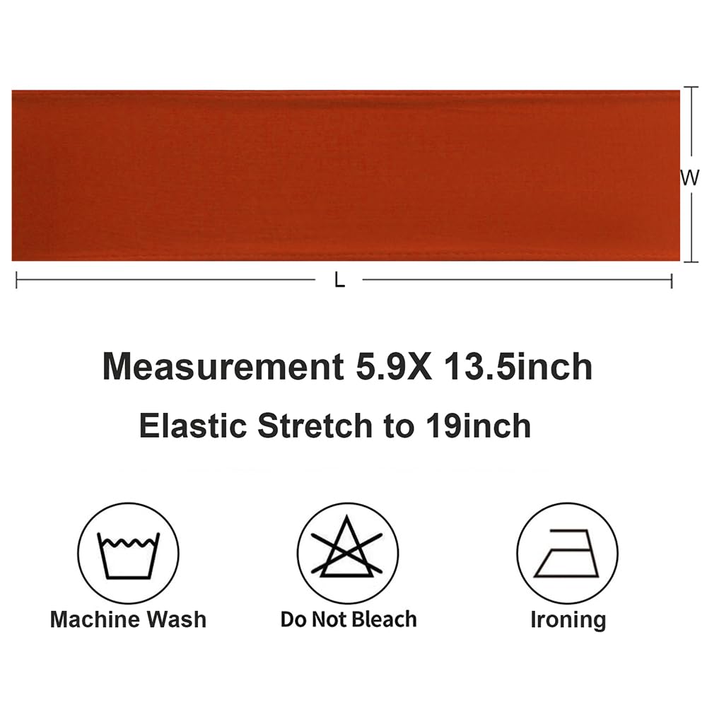Gankar terracotta sash after use; washable and reusable for future events.
