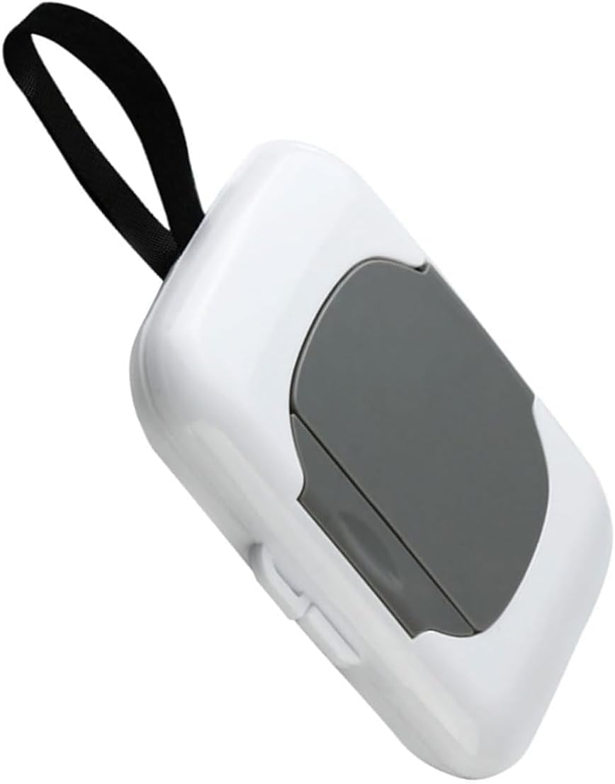 GANPUB travel wipe holder closed lid for compact on-the-go storage