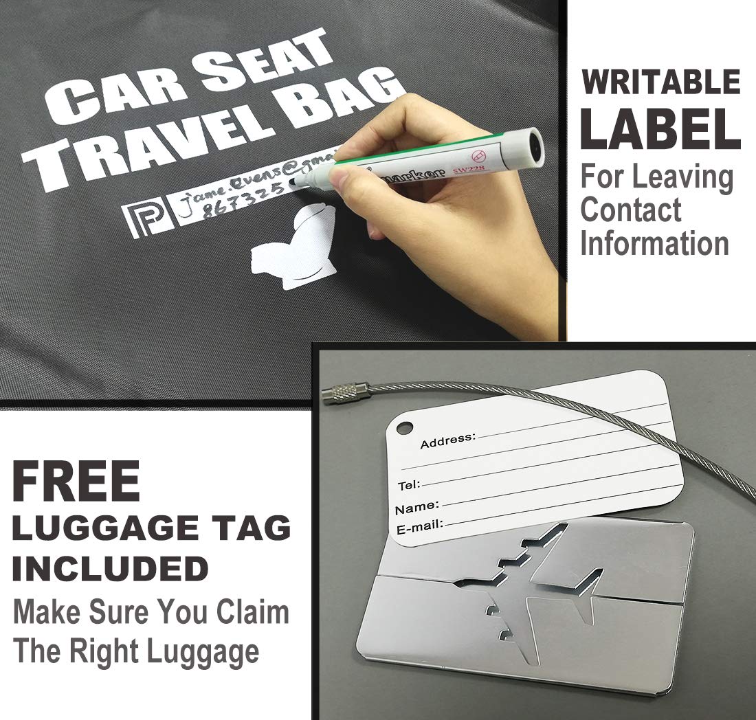 Garfine folded carry bag shown in compact size for easy storage.
