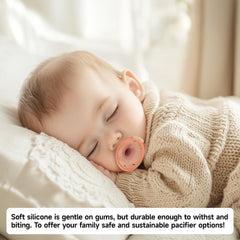 Garkoko baby pacifier shield-ventilation keeps skin comfortable with airflow.